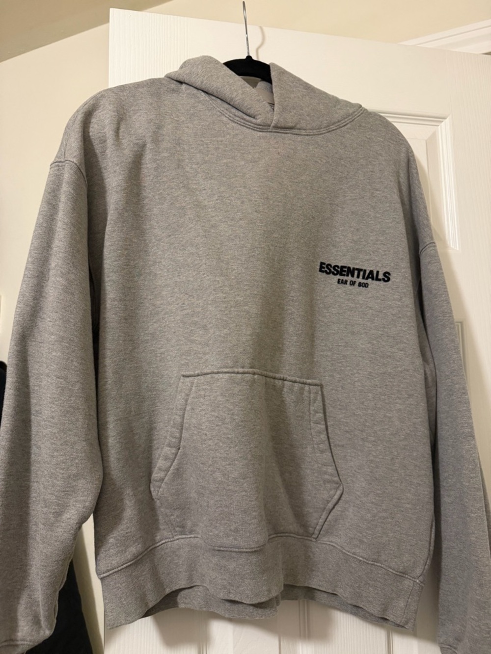 Essentials Gray Hoodie - ESSENTIALS Fear of God